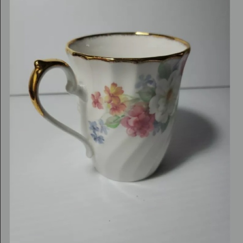 Royal Kendal Floral Fine Bone China Coffee Mug